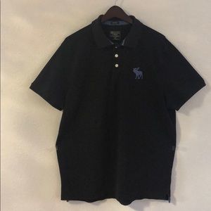 Black men’s Abercrombie and Fitch Polo